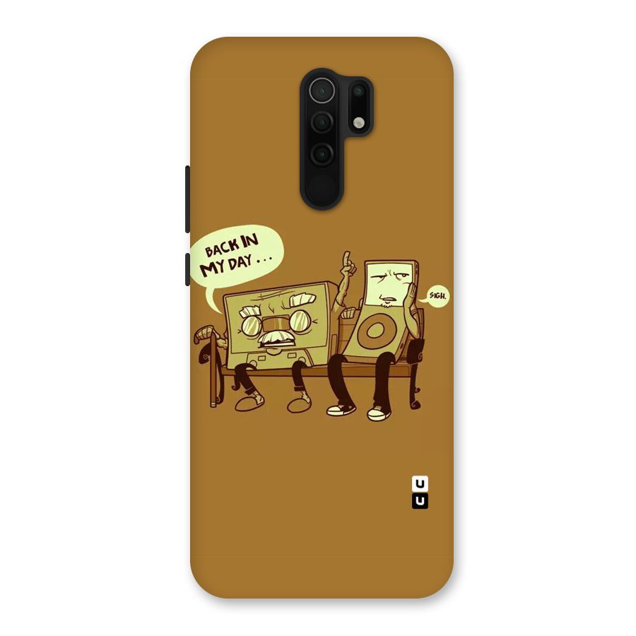 Back In Day Casette Back Case for Redmi 9 Prime