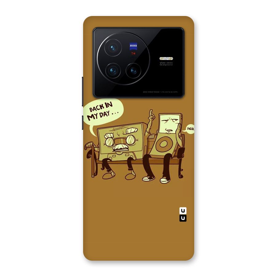 Back In Day Casette Back Case for Vivo X80