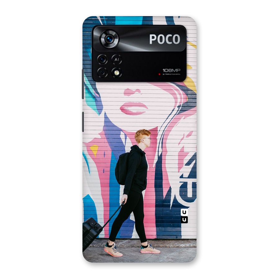Backpacker Back Case for Poco X4 Pro 5G