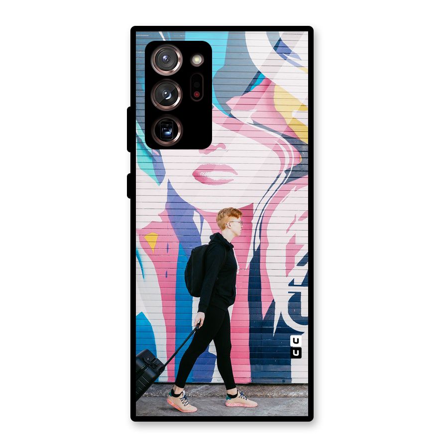 Backpacker Glass Back Case for Galaxy Note 20 Ultra 5G