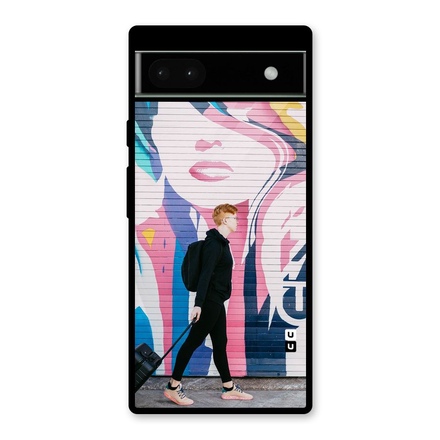 Backpacker Glass Back Case for Google Pixel 6a