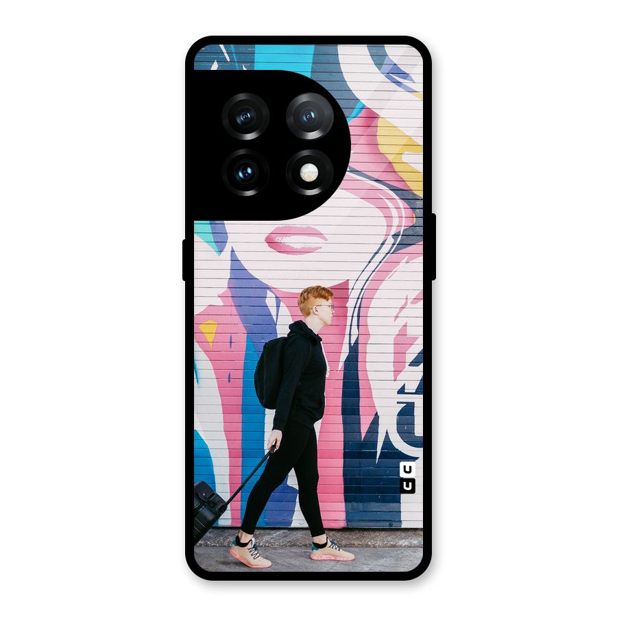 Backpacker Glass Back Case for OnePlus 11