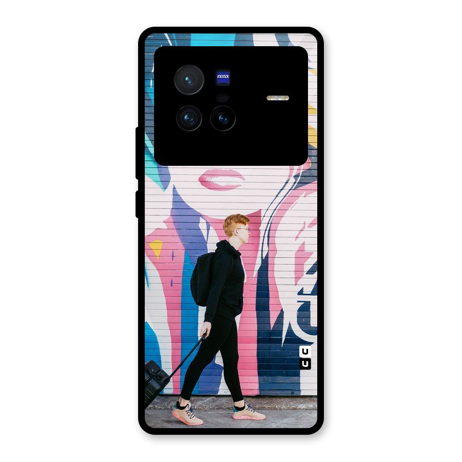 Backpacker Glass Back Case for Vivo X80
