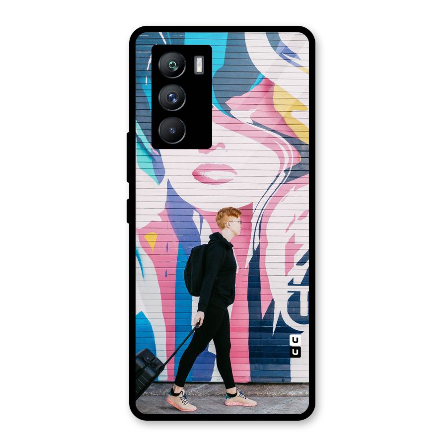Backpacker Glass Back Case for Vivo iQOO 9 SE