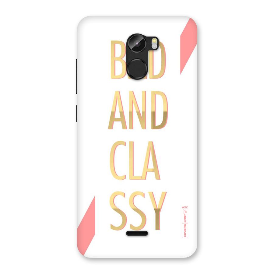 Bad And Classy Back Case for Gionee X1