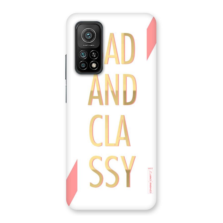 Bad And Classy Back Case for Mi 10T 5G