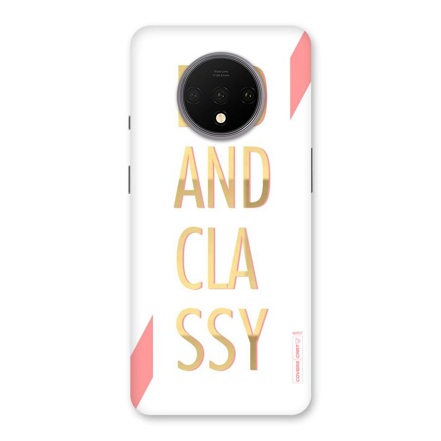Bad And Classy Back Case for OnePlus 7T