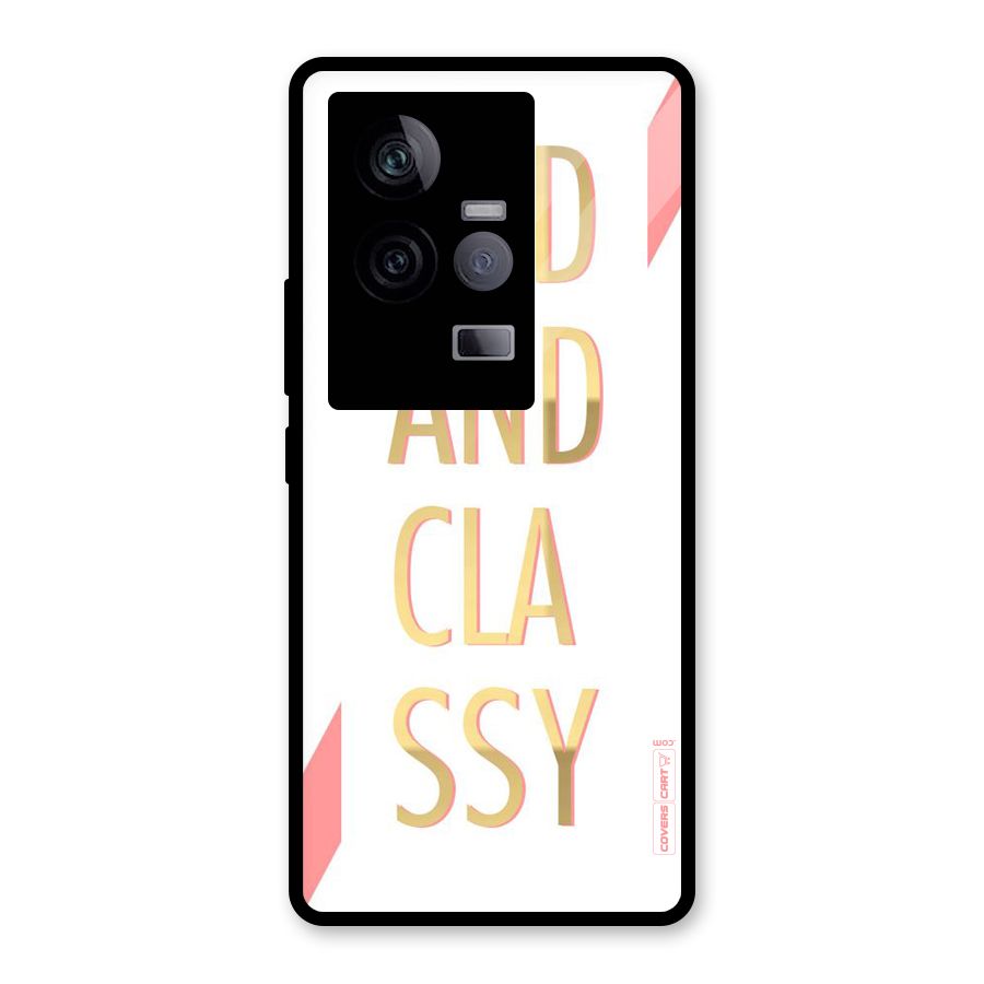 Bad And Classy Glass Back Case for Vivo iQOO 11 5G