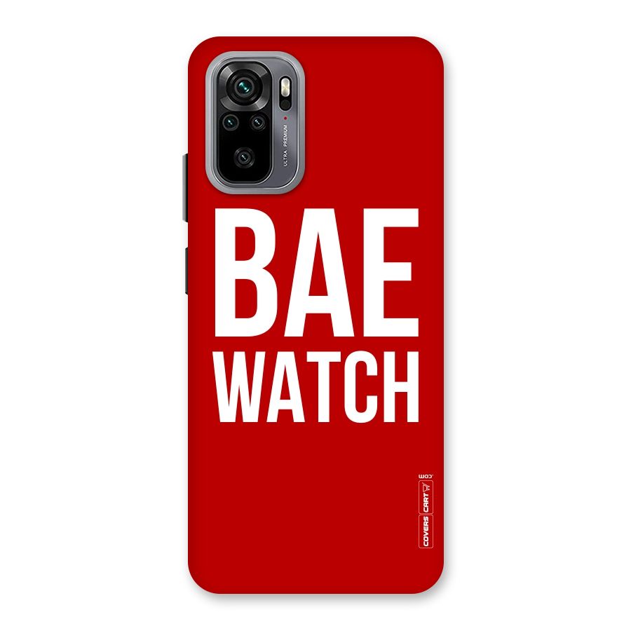 Bae Watch Back Case for Redmi Note 10