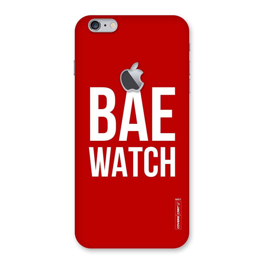 Bae Watch Back Case for iPhone 6 Plus 6S Plus Logo Cut