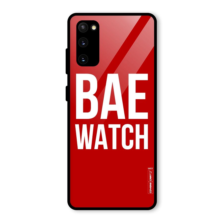 Bae Watch Glass Back Case for Galaxy S20 FE 5G