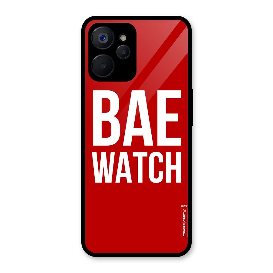 Bae Watch Glass Back Case for Realme 9i 5G