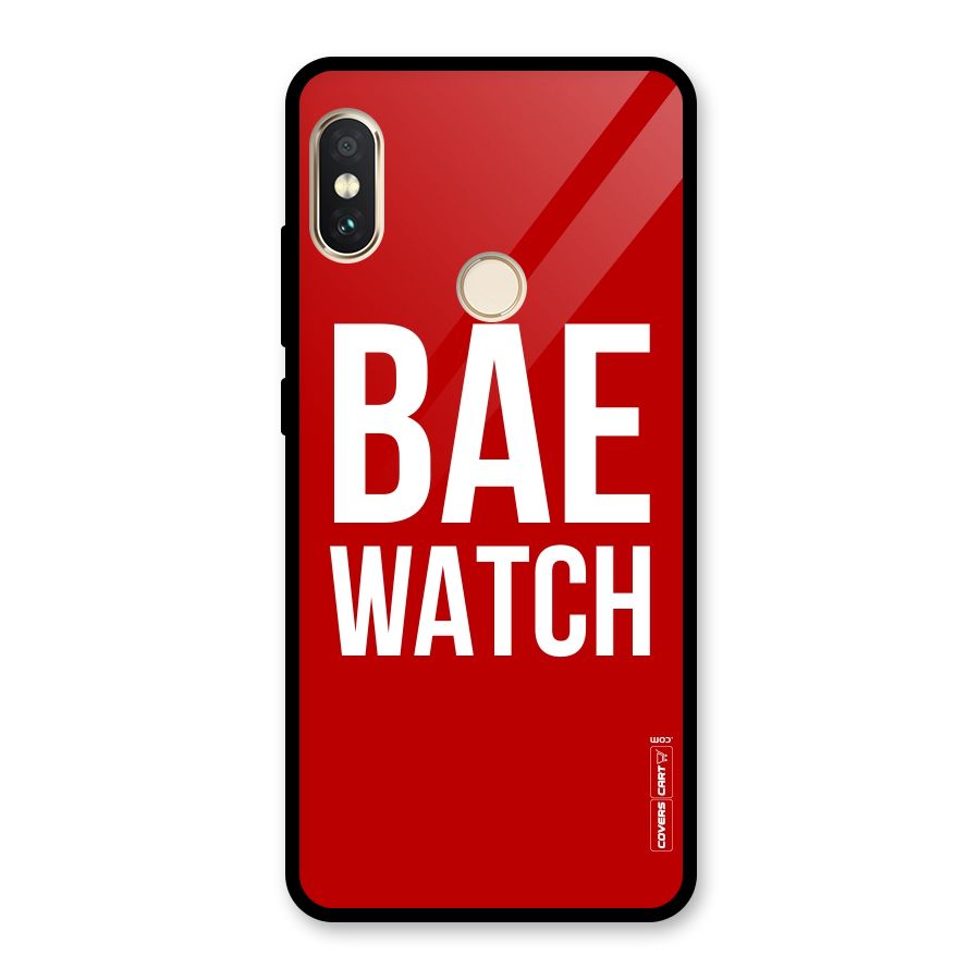 Bae Watch Glass Back Case for Redmi Note 5 Pro