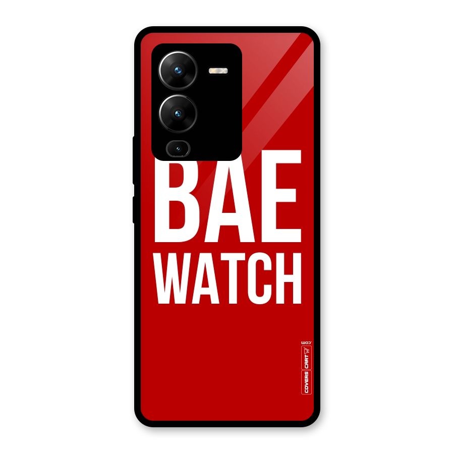 Bae Watch Glass Back Case for Vivo V25 Pro