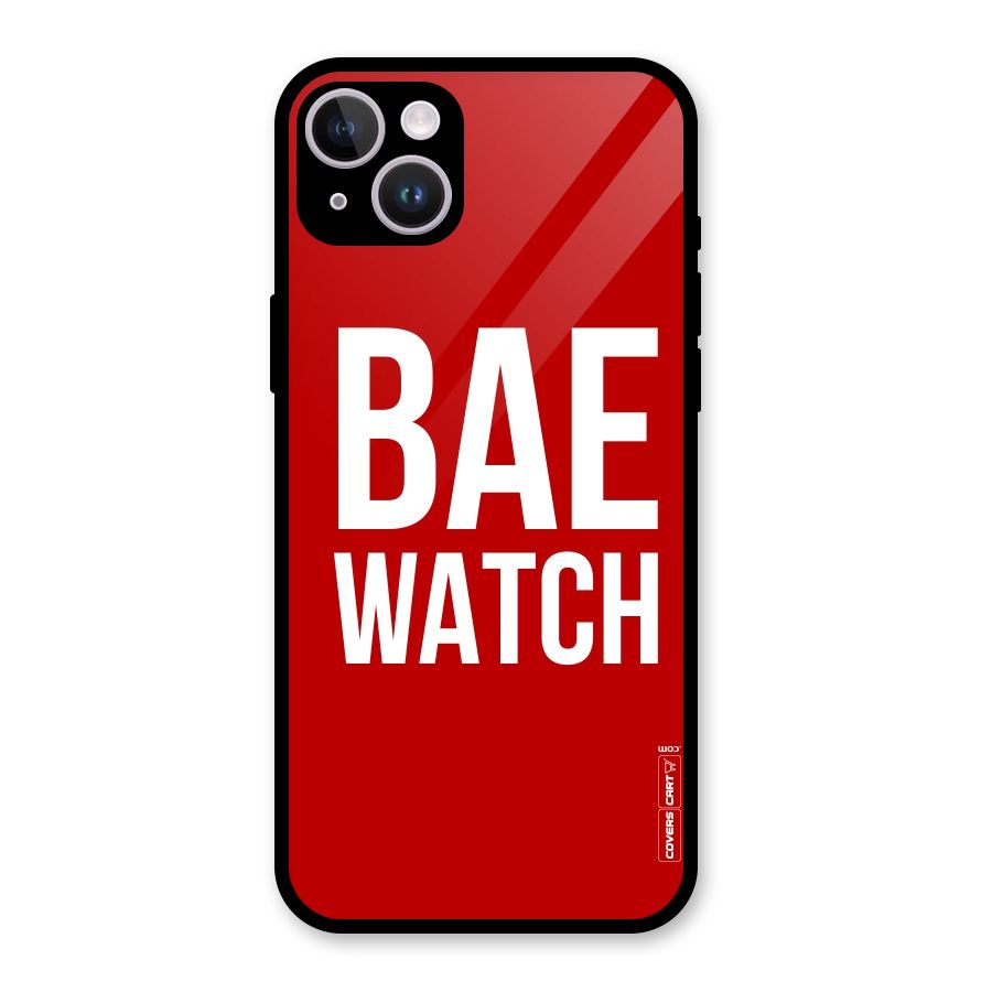 Bae Watch Glass Back Case for iPhone 14 Plus