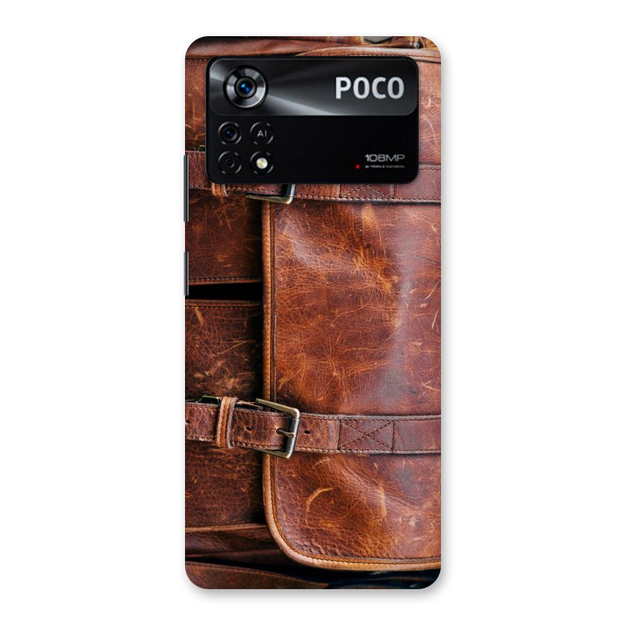 Bag Design (Printed) Back Case for Poco X4 Pro 5G