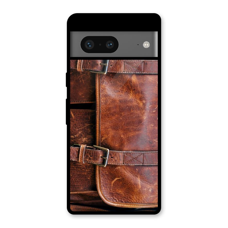 Bag Design (Printed) Glass Back Case for Google Pixel 7