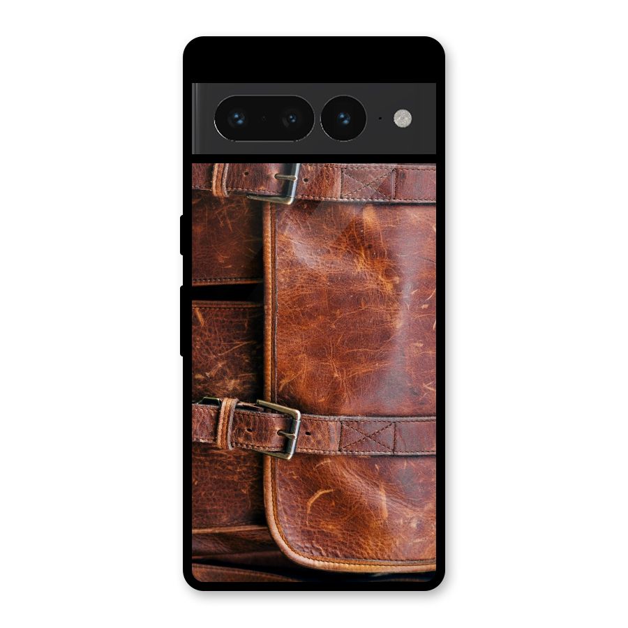 Bag Design (Printed) Glass Back Case for Google Pixel 7 Pro
