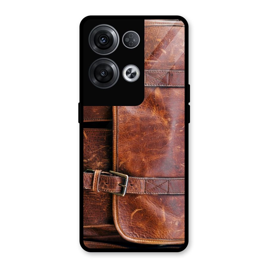 Bag Design (Printed) Glass Back Case for Oppo Reno8 Pro 5G