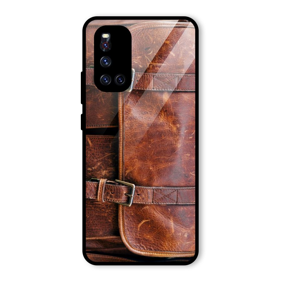 Bag Design (Printed) Glass Back Case for Vivo V19