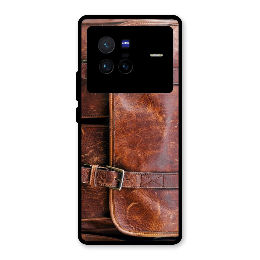 Bag Design (Printed) Glass Back Case for Vivo X80