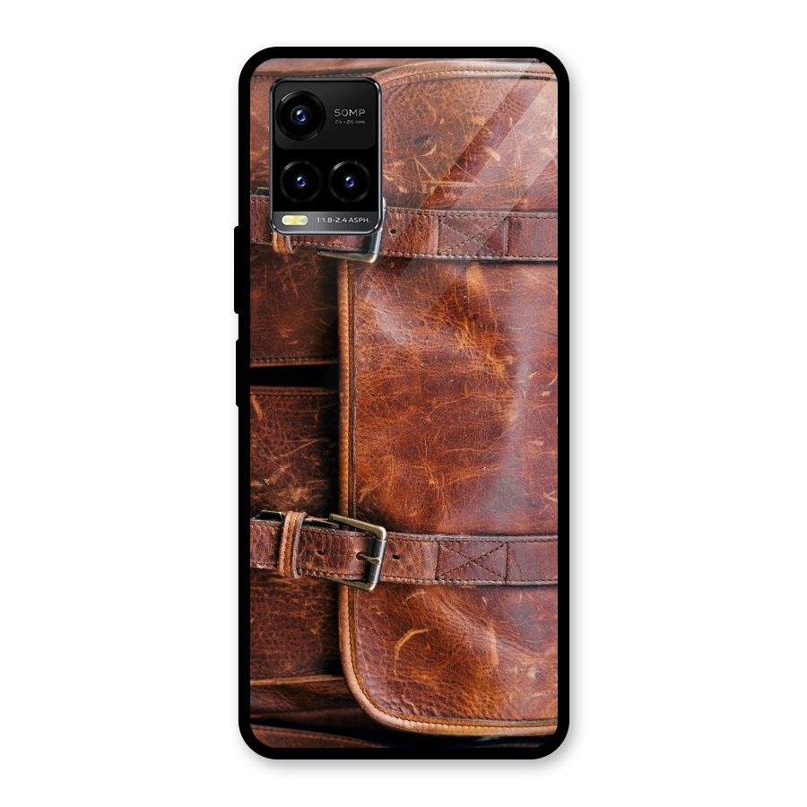 Bag Design (Printed) Glass Back Case for Vivo Y21T