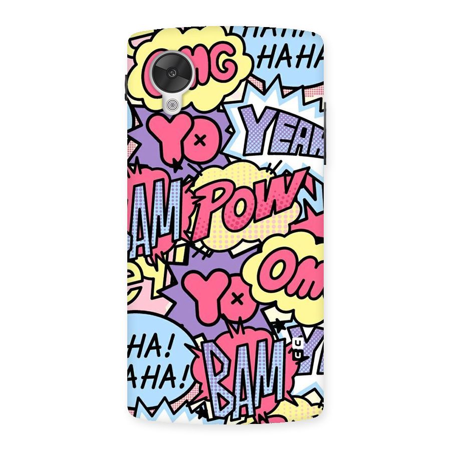 Bam Omg Back Case for Google Nexsus 5