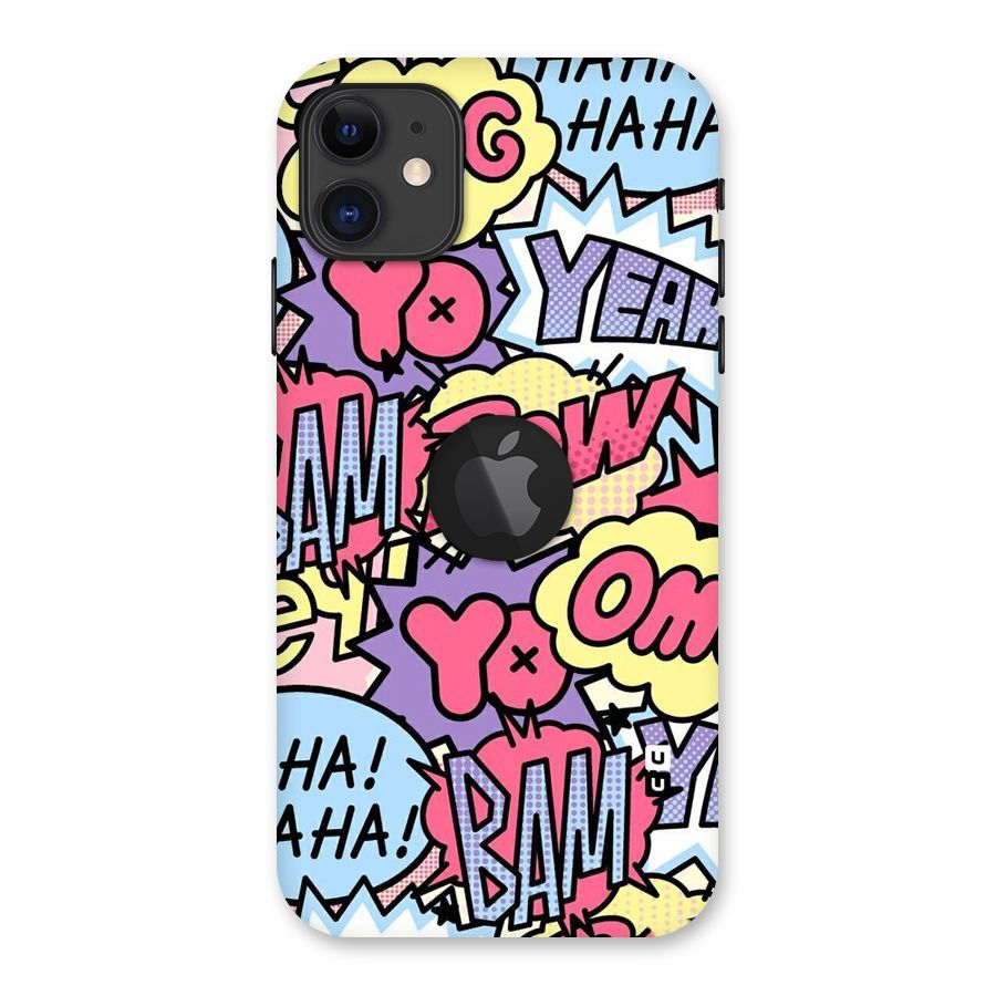 Bam Omg Back Case for iPhone 11 Logo Cut