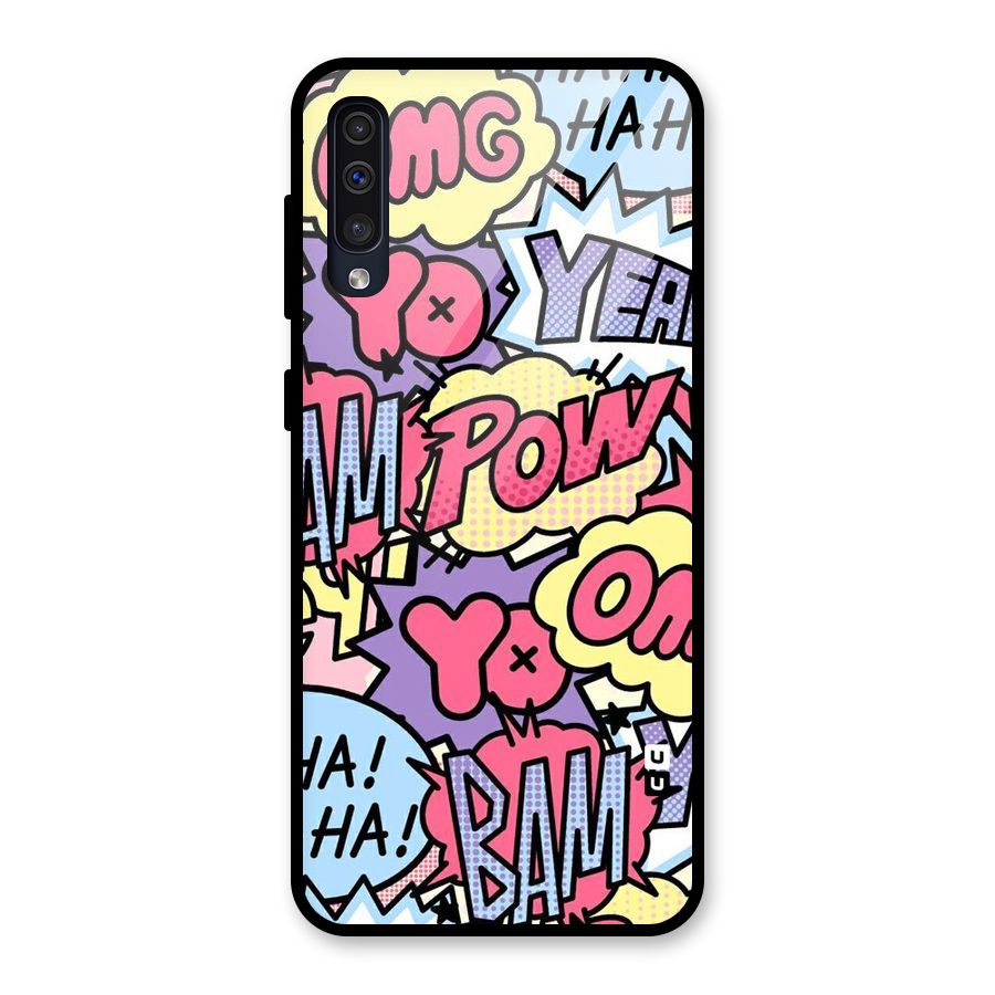 Bam Omg Glass Back Case for Galaxy A30s