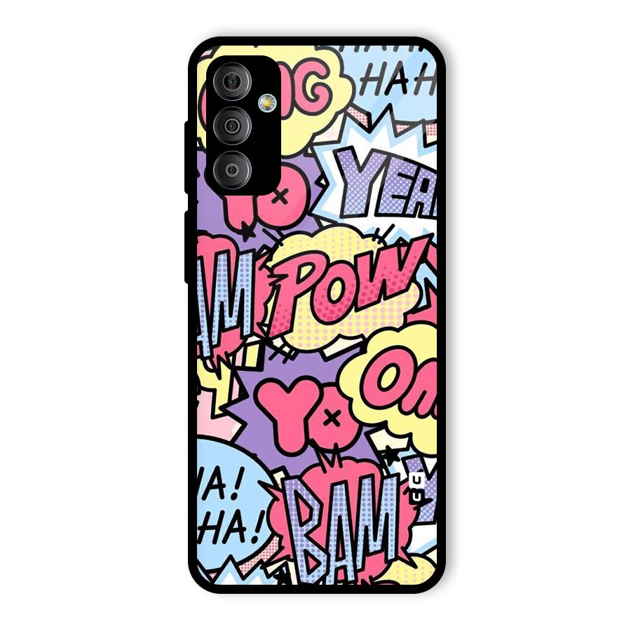 Bam Omg Glass Back Case for Galaxy F23