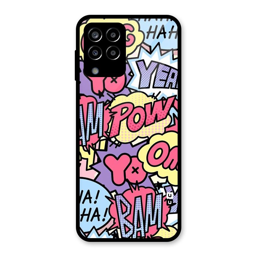 Bam Omg Glass Back Case for Galaxy M33