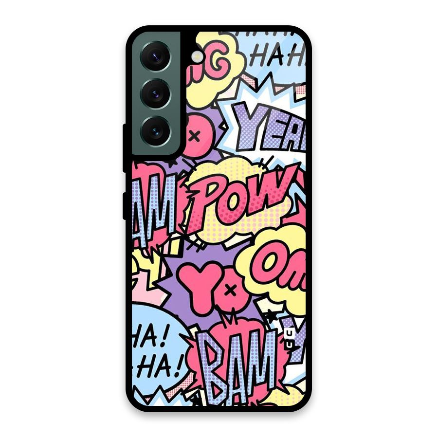 Bam Omg Glass Back Case for Galaxy S22 5G