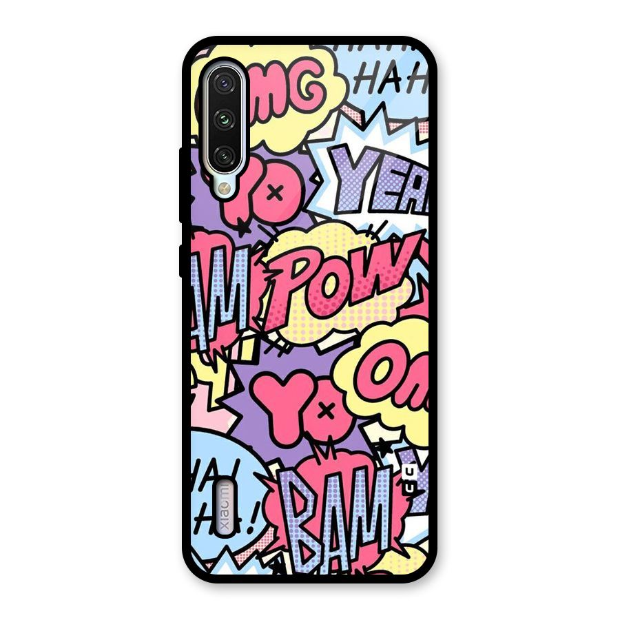 Bam Omg Glass Back Case for Mi A3