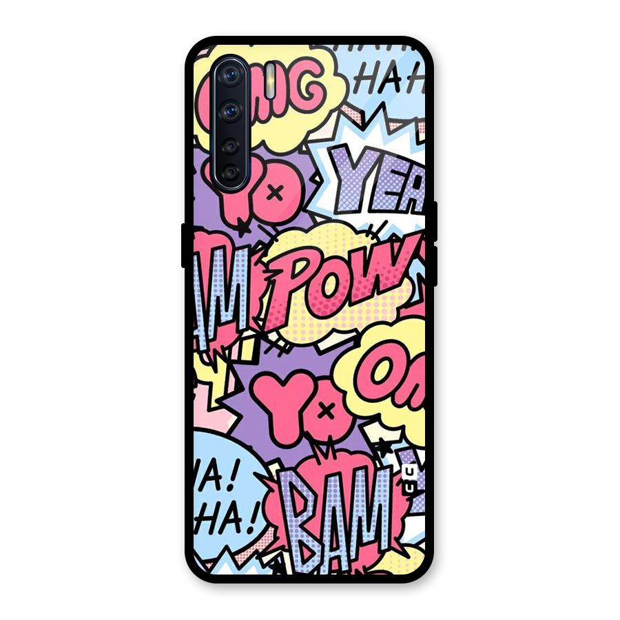 Bam Omg Glass Back Case for Oppo F15