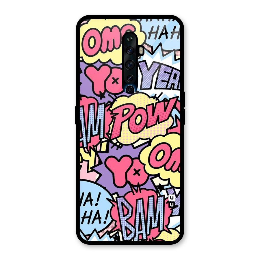 Bam Omg Glass Back Case for Oppo Reno2 F