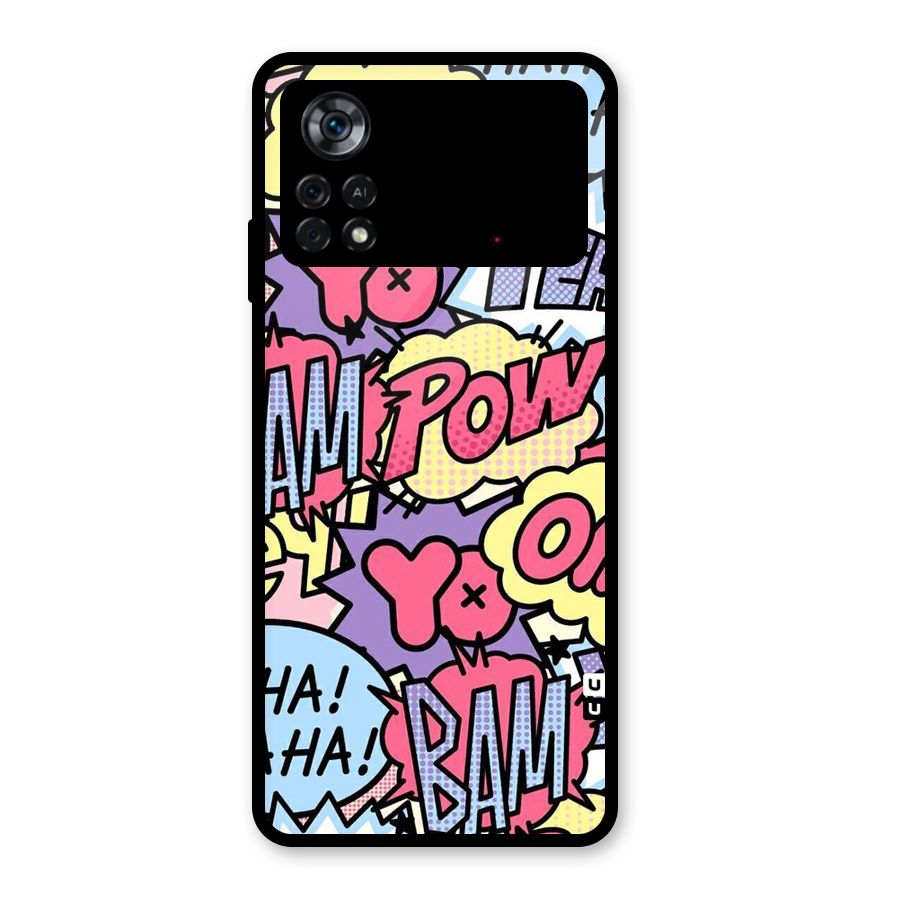 Bam Omg Glass Back Case for Poco X4 Pro 5G