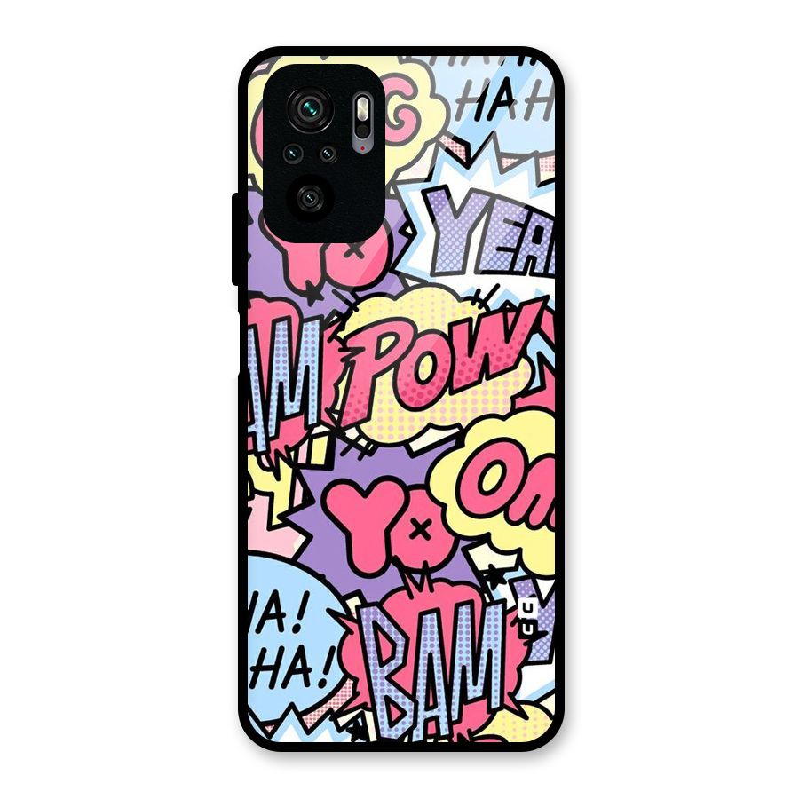 Bam Omg Glass Back Case for Redmi Note 11 SE