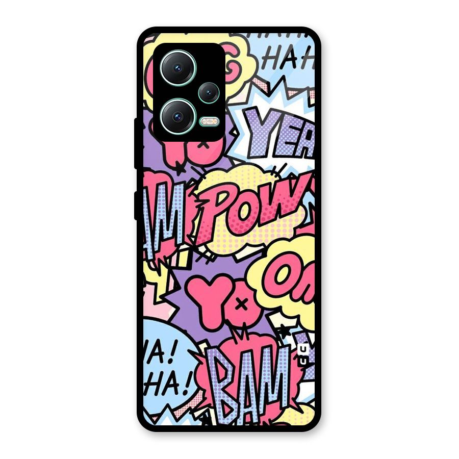 Bam Omg Glass Back Case for Redmi Note 12 5G