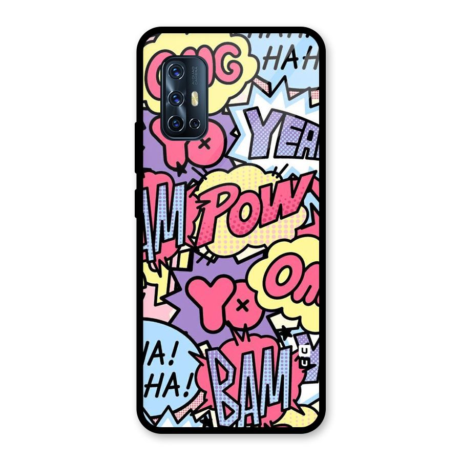 Bam Omg Glass Back Case for Vivo V17