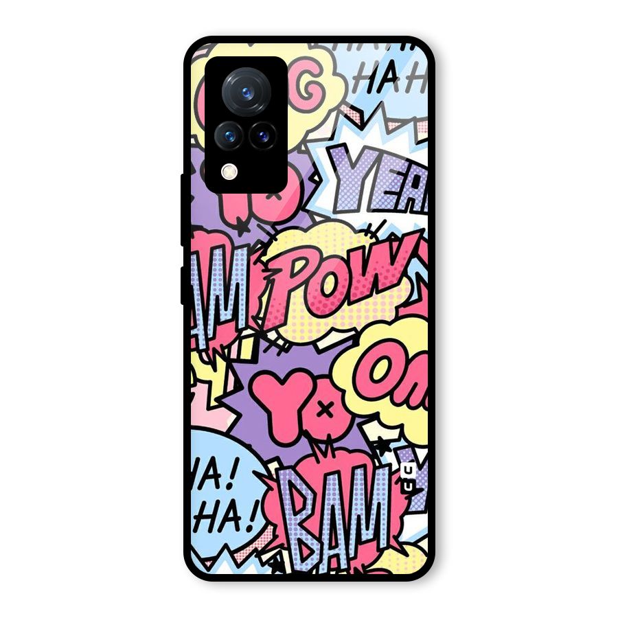 Bam Omg Glass Back Case for Vivo V21 5G
