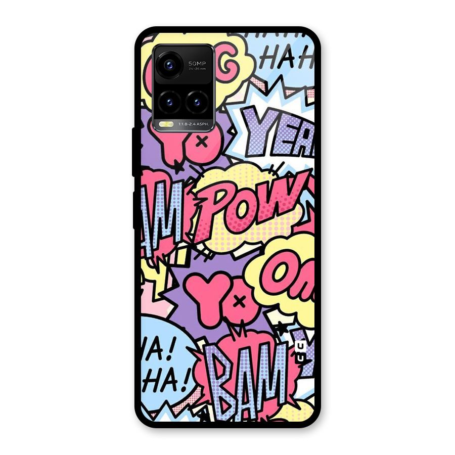 Bam Omg Glass Back Case for Vivo Y21T