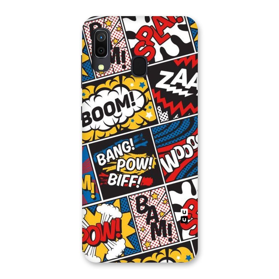 Bam Pattern Back Case for Galaxy A30