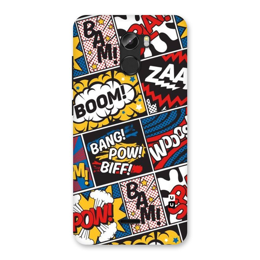 Bam Pattern Back Case for Gionee X1