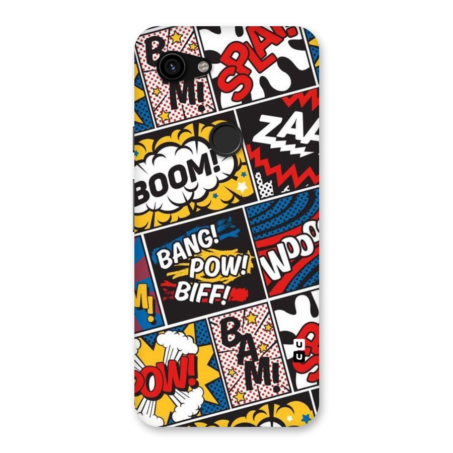 Bam Pattern Back Case for Google Pixel 3a