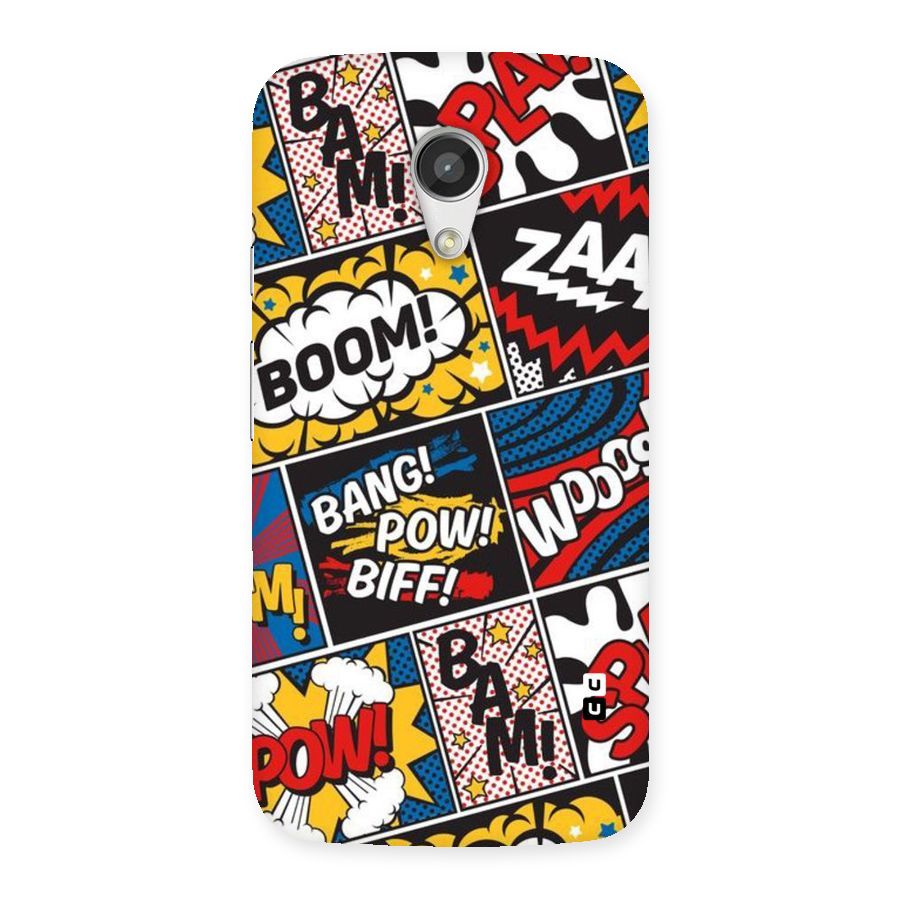 Bam Pattern Back Case for Moto G 2nd Gen