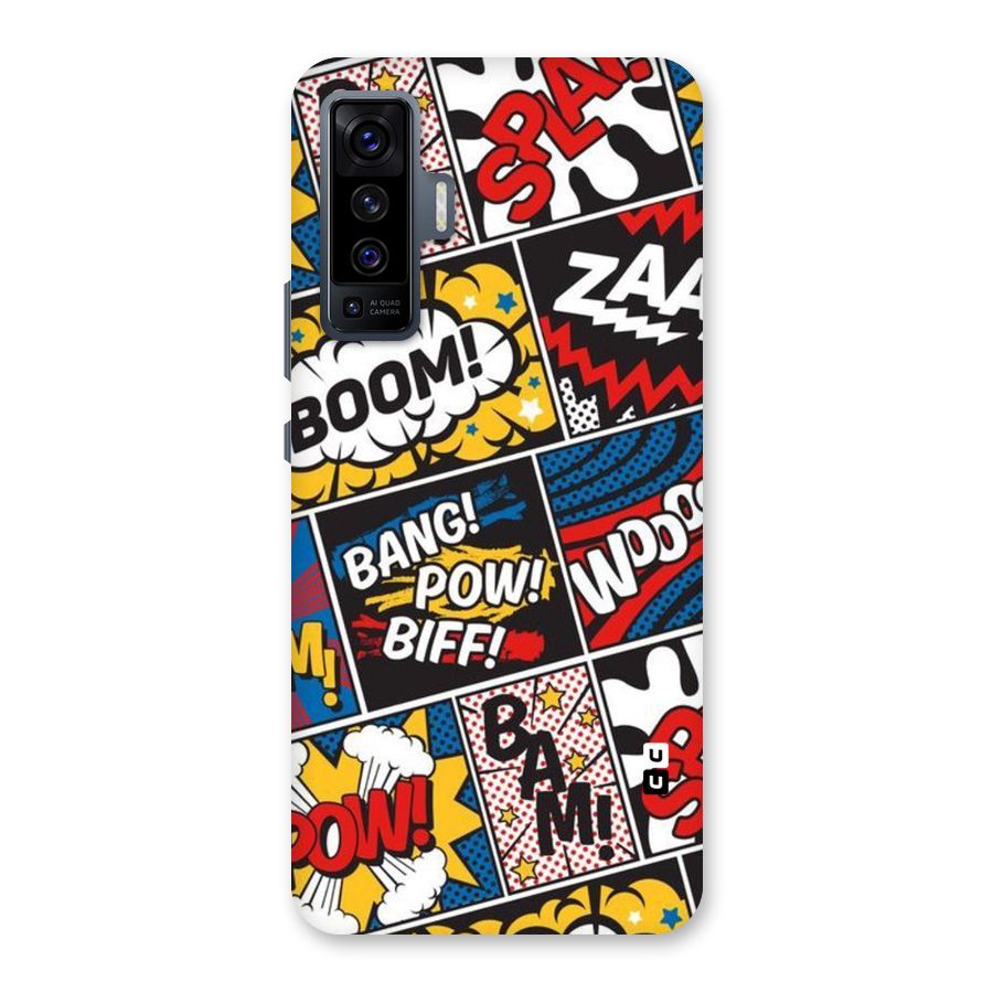Bam Pattern Back Case for Vivo X50