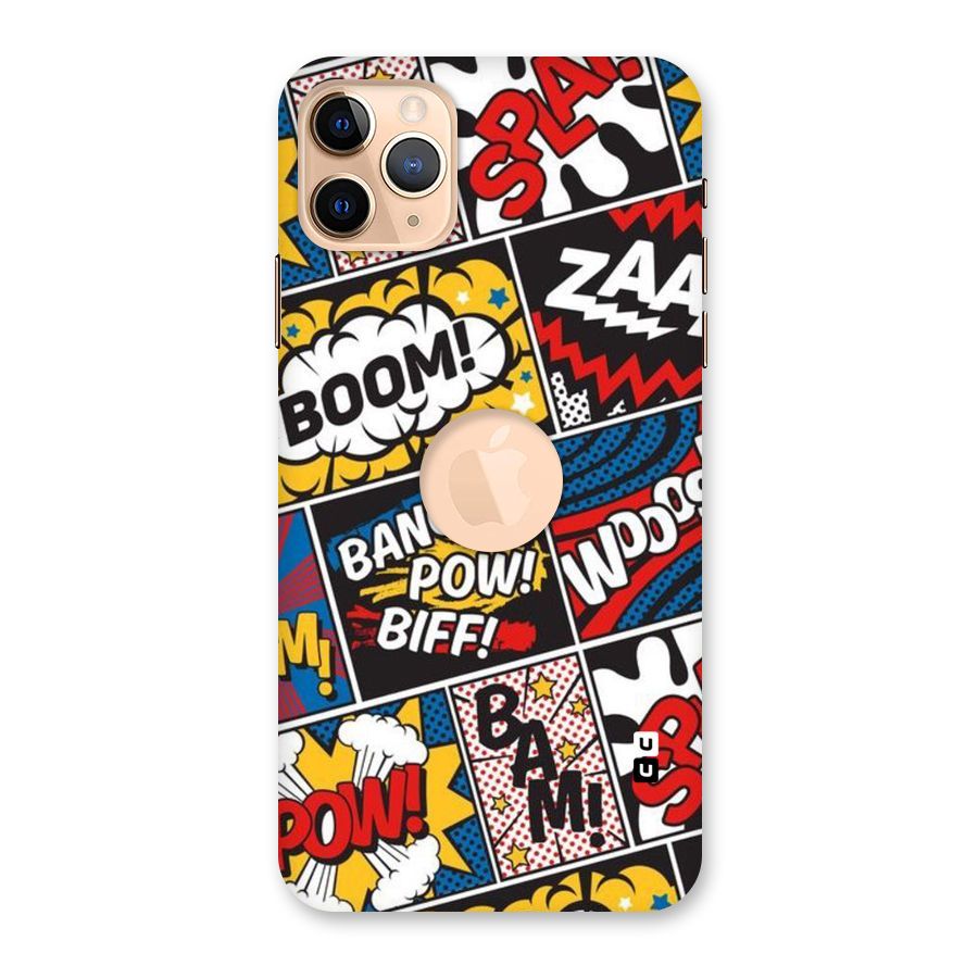 Bam Pattern Back Case for iPhone 11 Pro Max Logo Cut