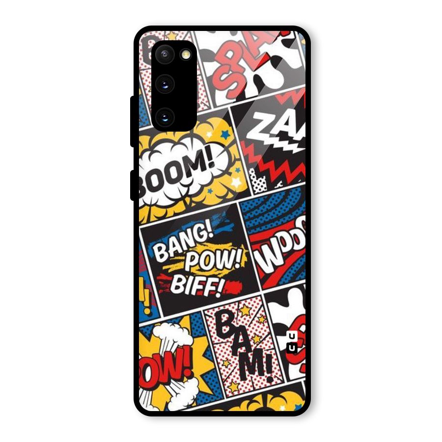 Bam Pattern Glass Back Case for Galaxy S20 FE 5G