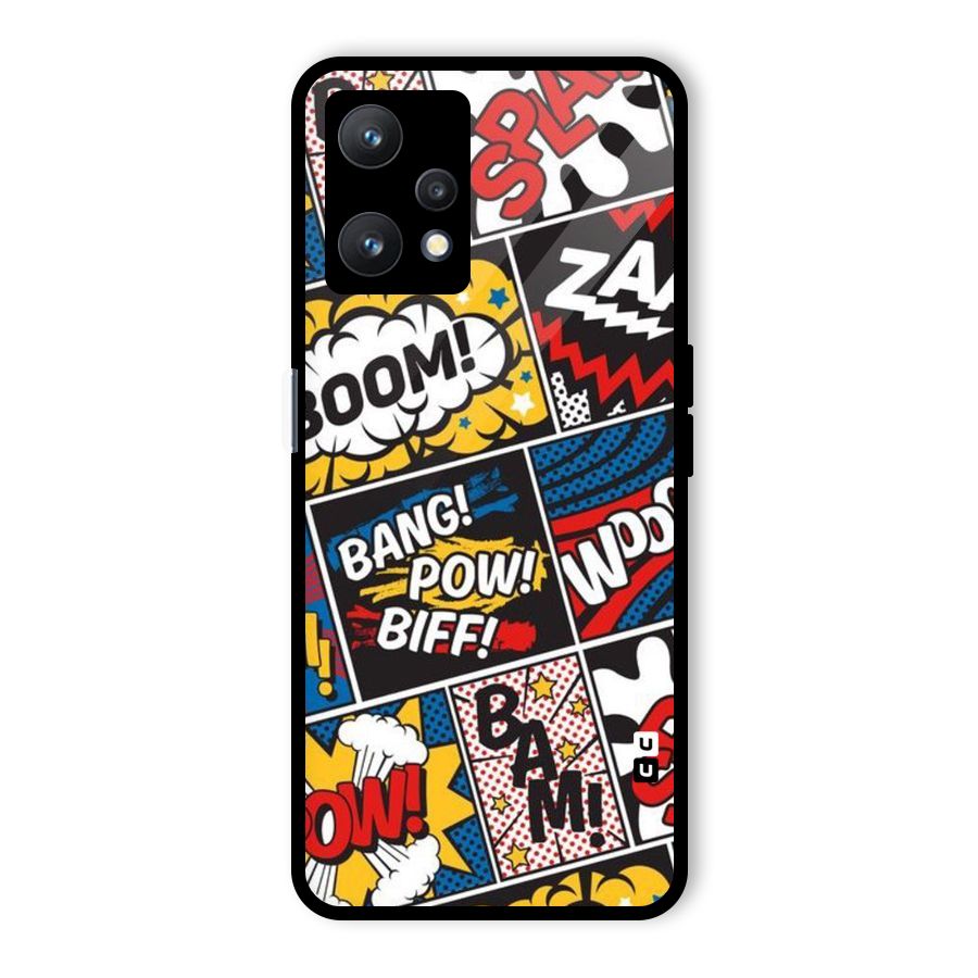 Bam Pattern Glass Back Case for Realme 9 Pro 5G
