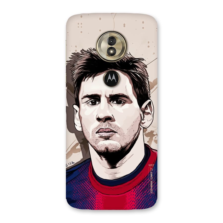 Barca King Messi Back Case for Moto G6 Play